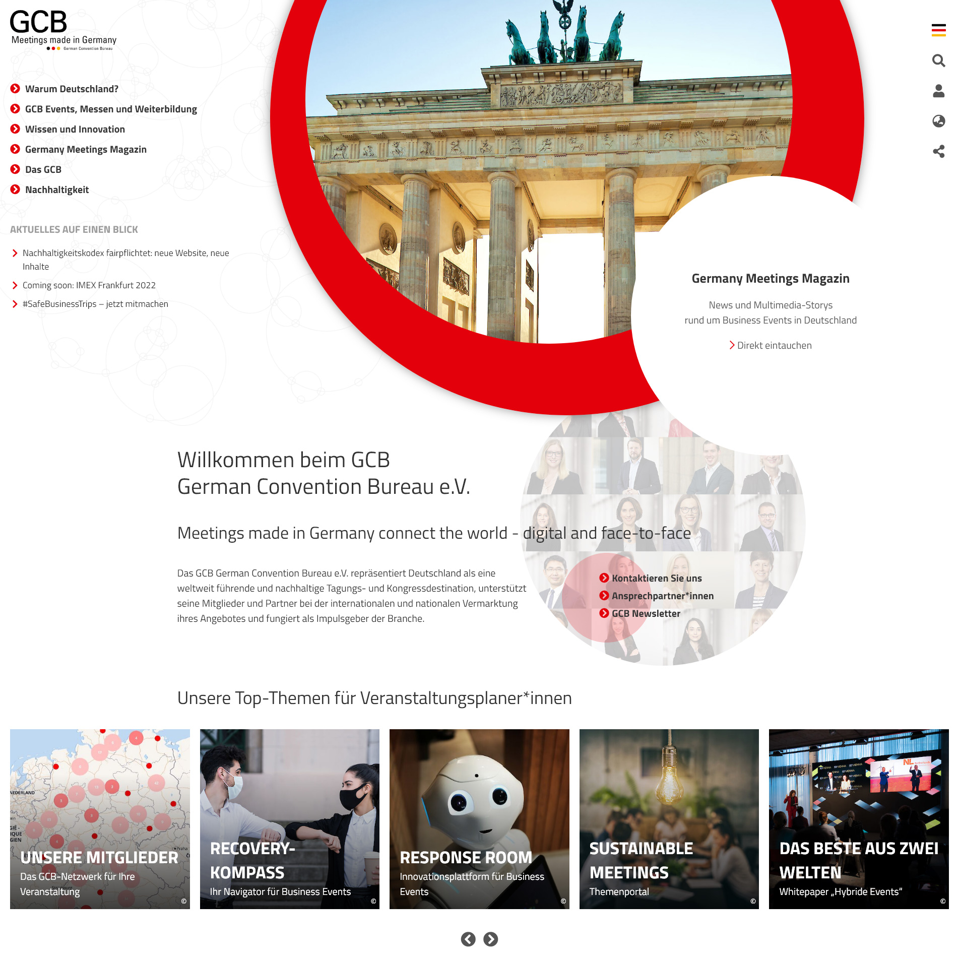 Startseite gcb.de